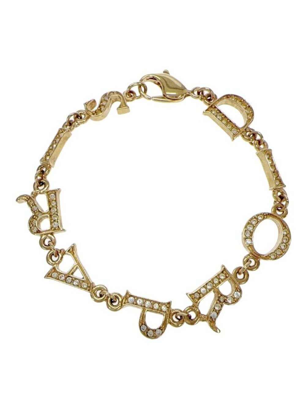 Dior Rhinestone Paris Bracelet